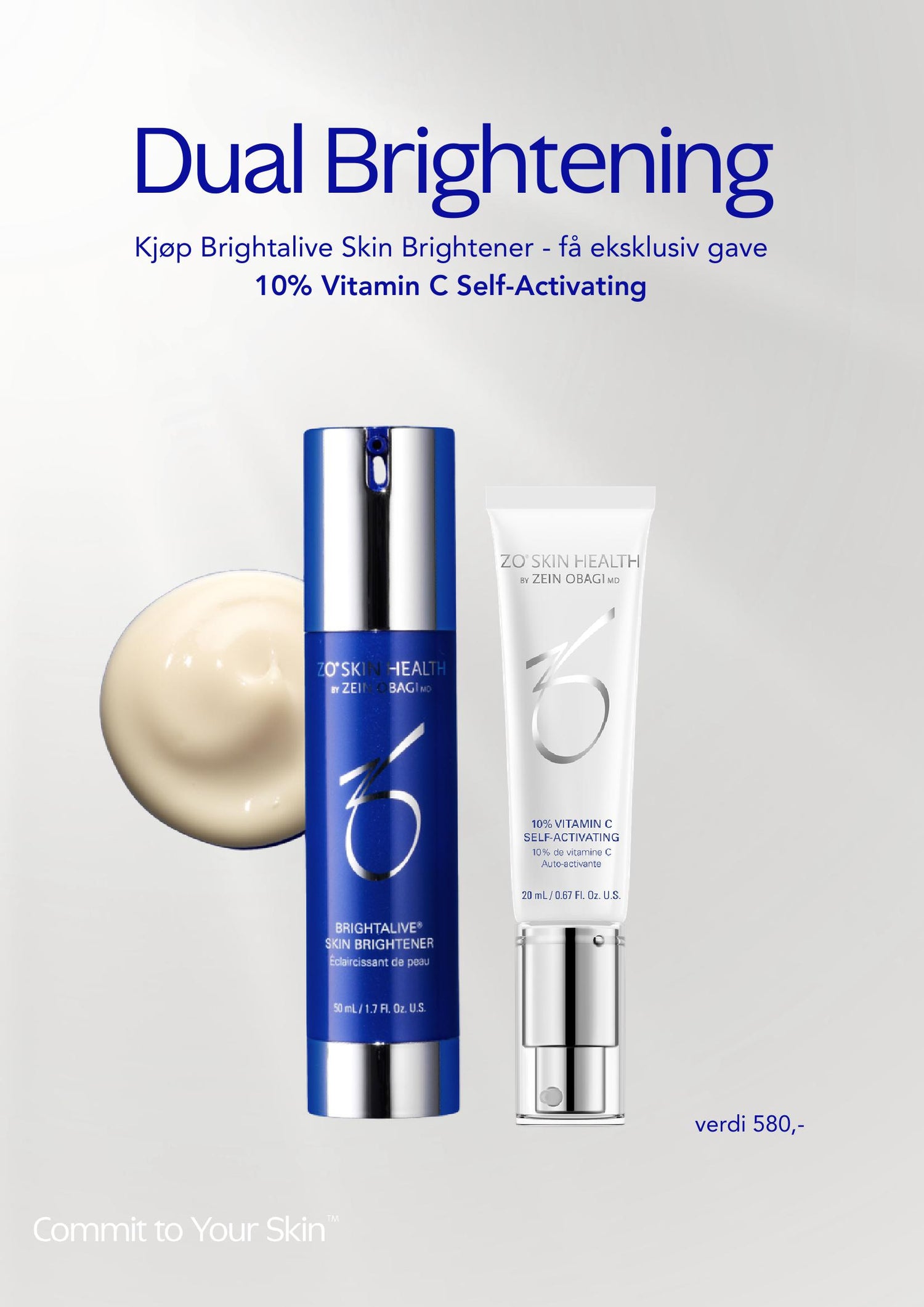 DUAL BRIGHTENING - Brightalive - Få med Vitamin C-Self Activating!