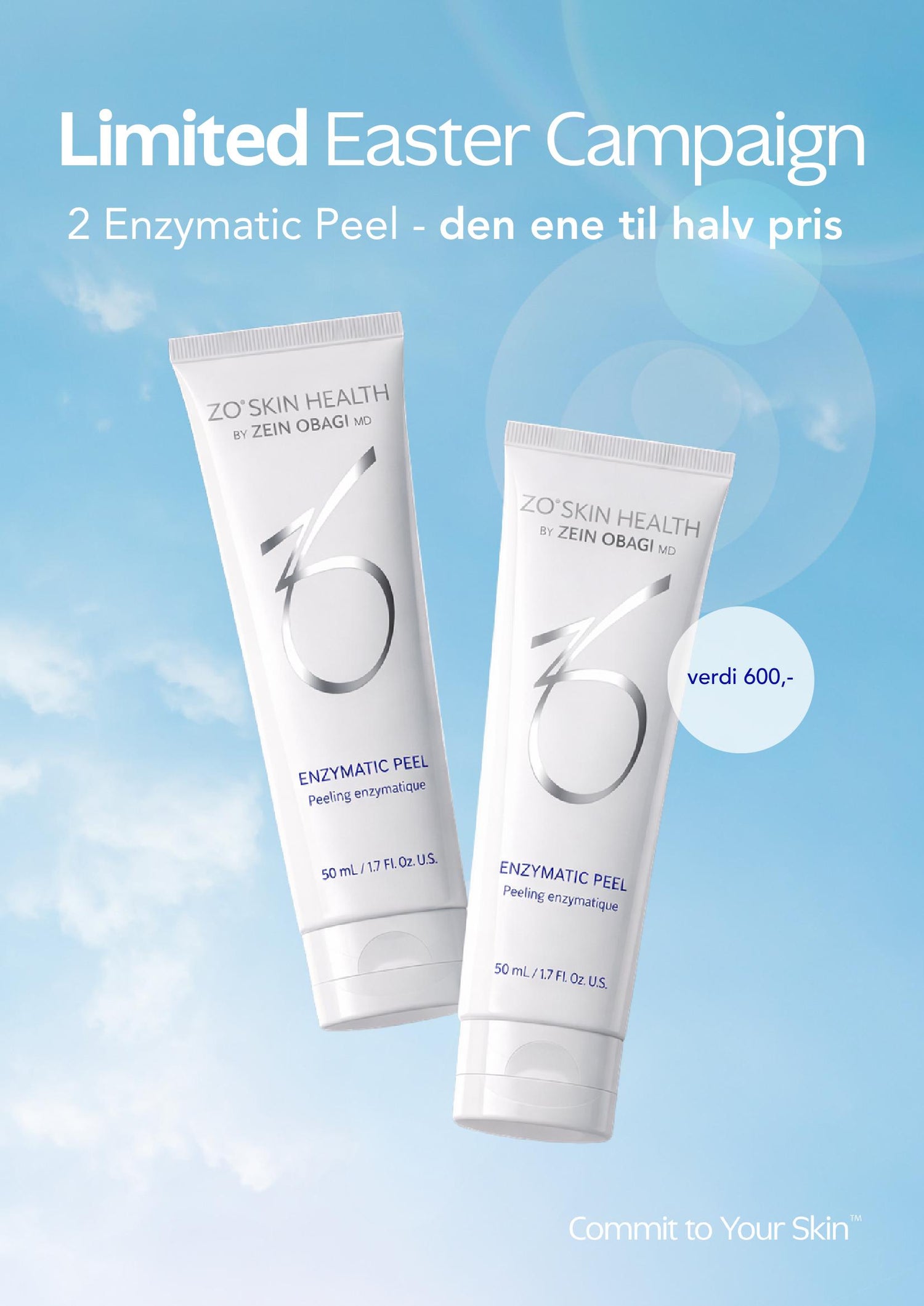 Enzymatic Peel - Kjøp 2 få halv pris på 1!